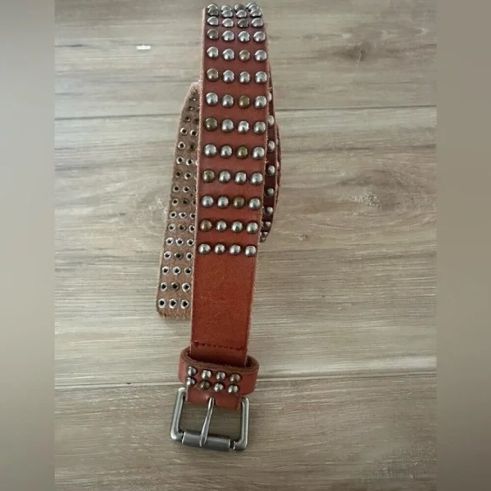 J.Crew 2010 Studded Leather Belt S